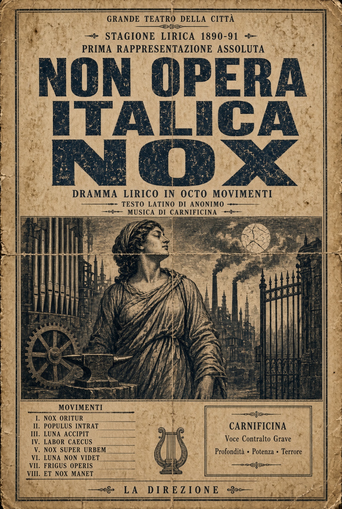 NOX ACCIPIT poster